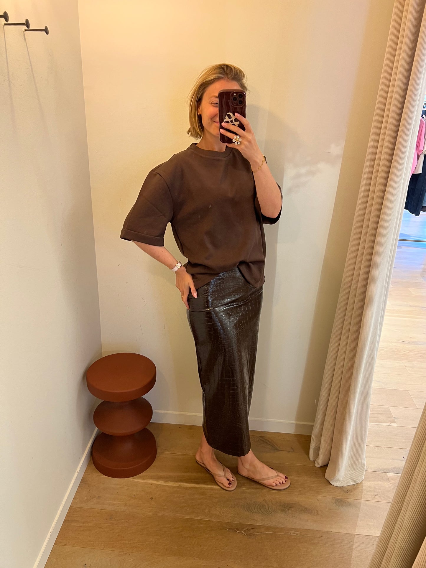 Garance Tee Chocolat