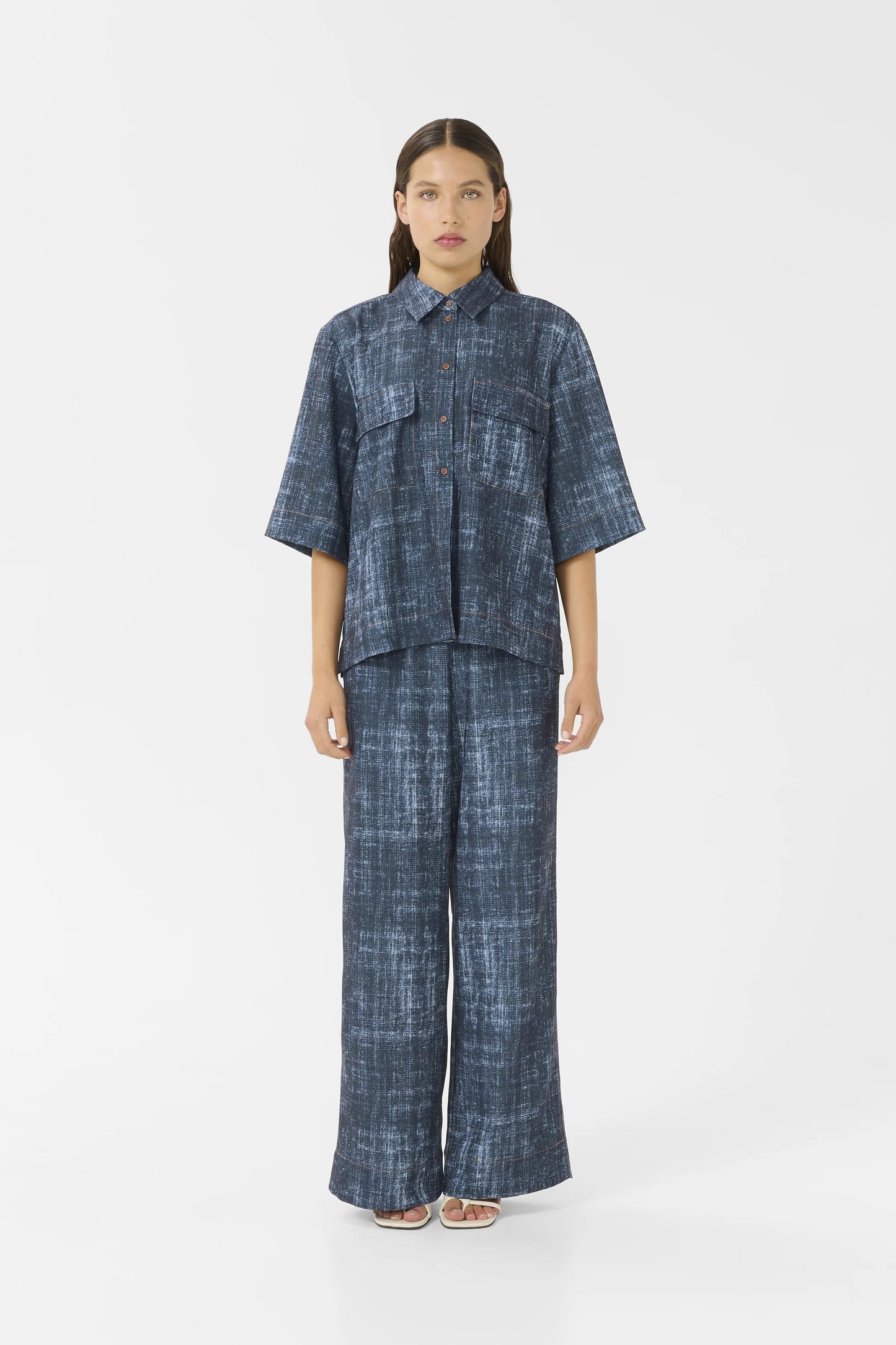 GZdemia pants Dark denim
