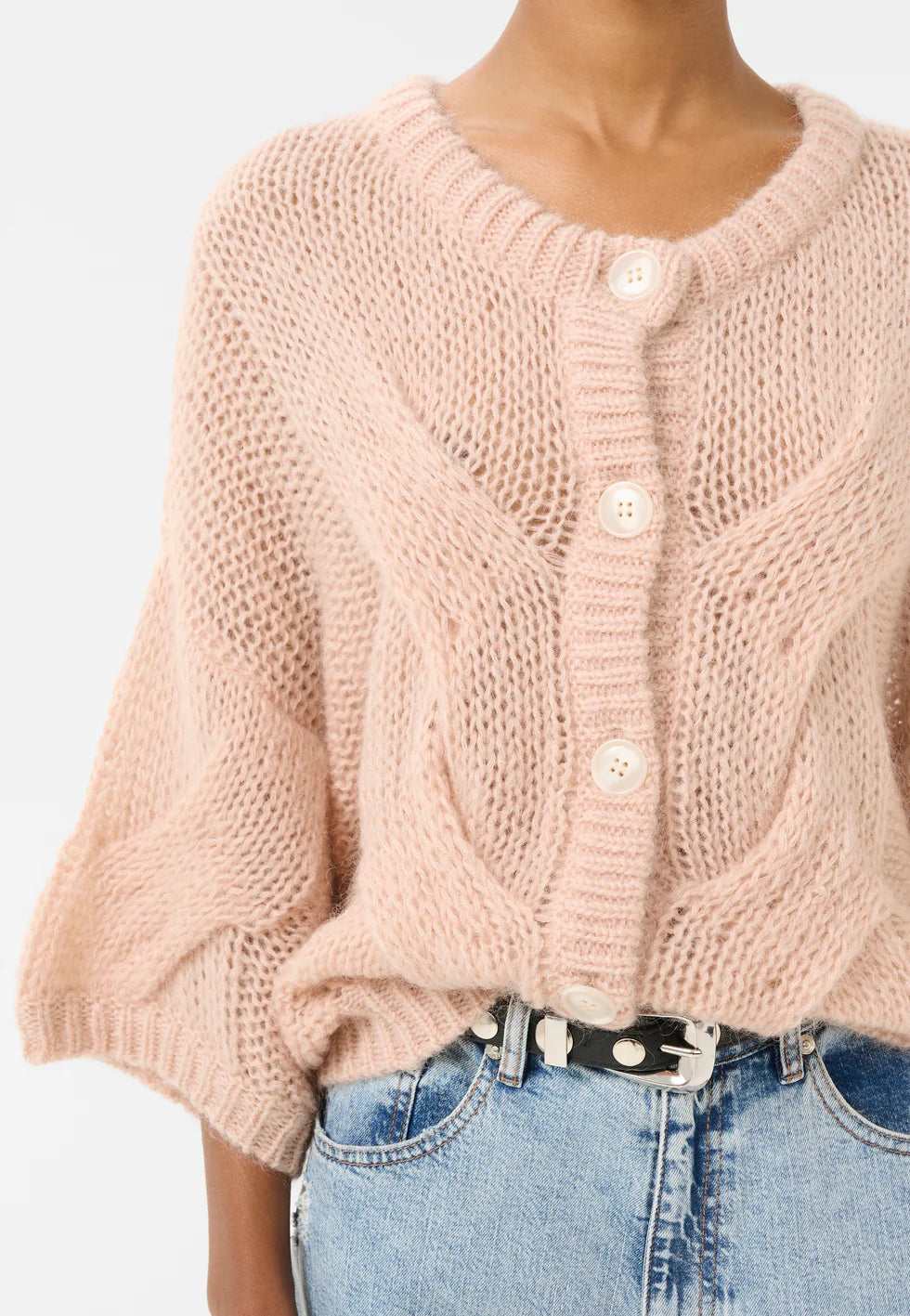 GZzenia cardigan Rose dust
