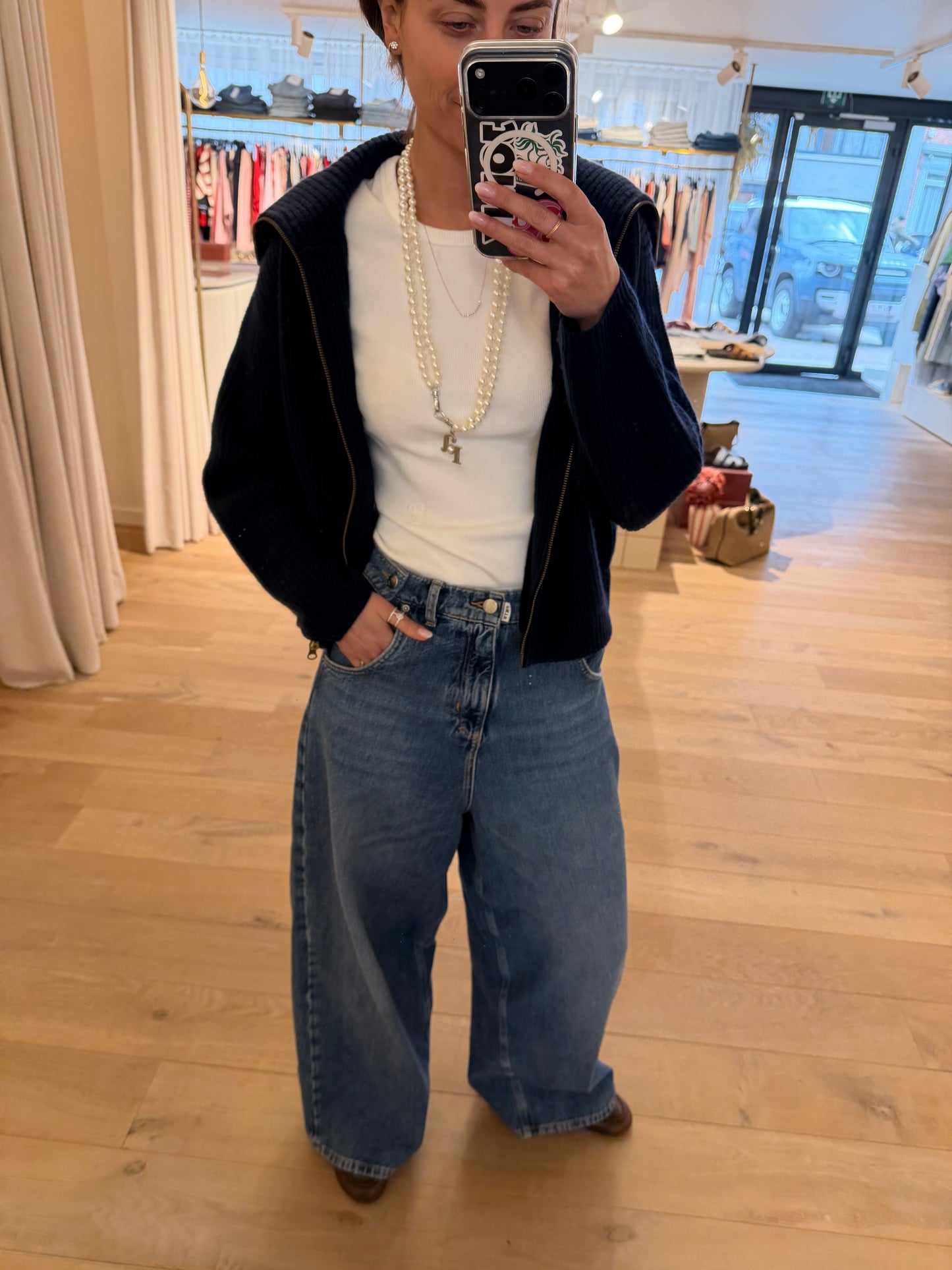 Jeans over the top Jeans blauw