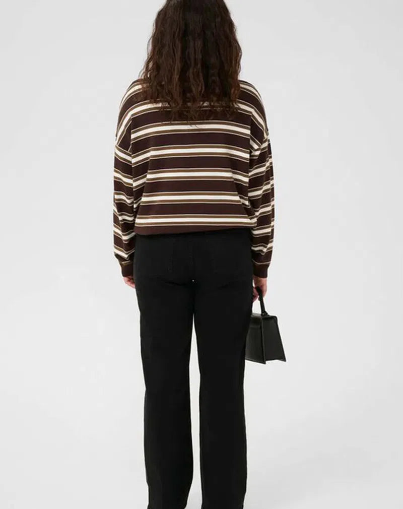 GZ paige polo pullover Brown