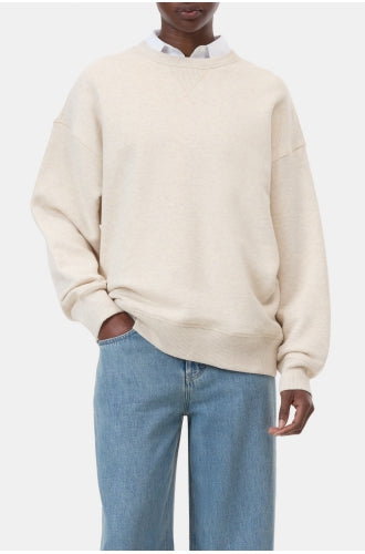 C95708 Relaxed Sweat Light Grey/Beige