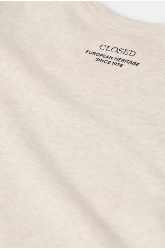 C95708 Relaxed Sweat Light Grey/Beige