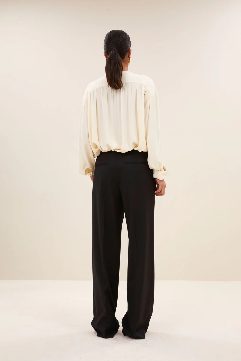 Meja viscose blouse Cream