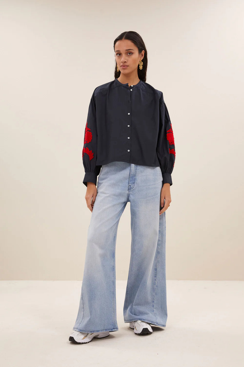 Janet blouse Midnight