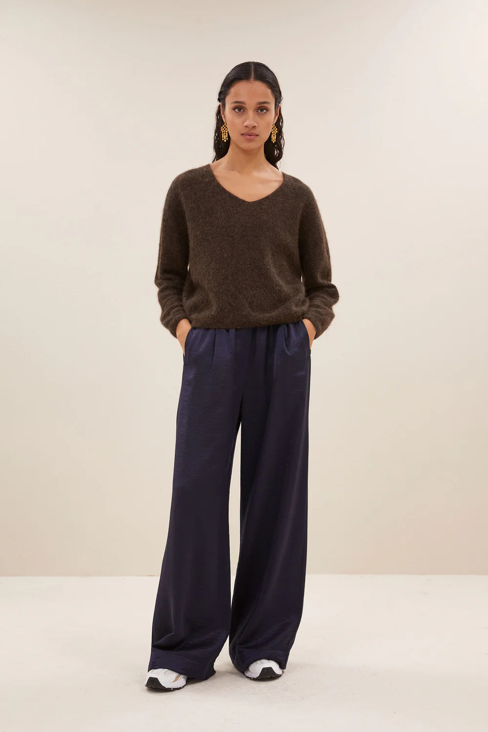 Liv pullover Cafe noir