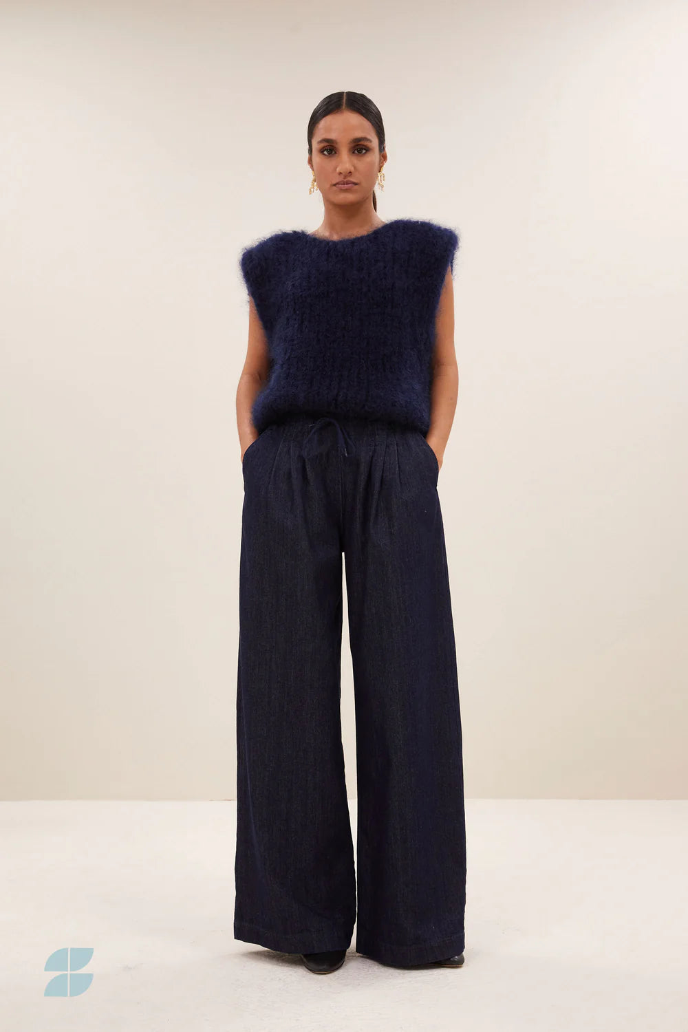 Jaxx stockholm blue pants Dark denim