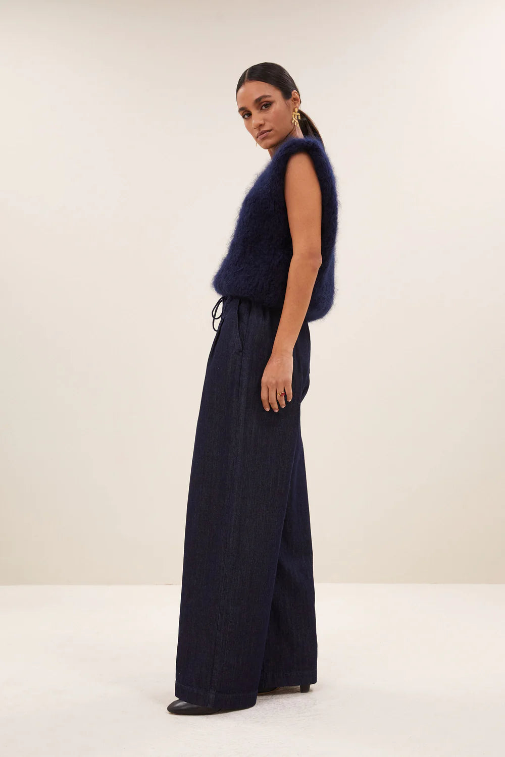Jaxx stockholm blue pants Dark denim