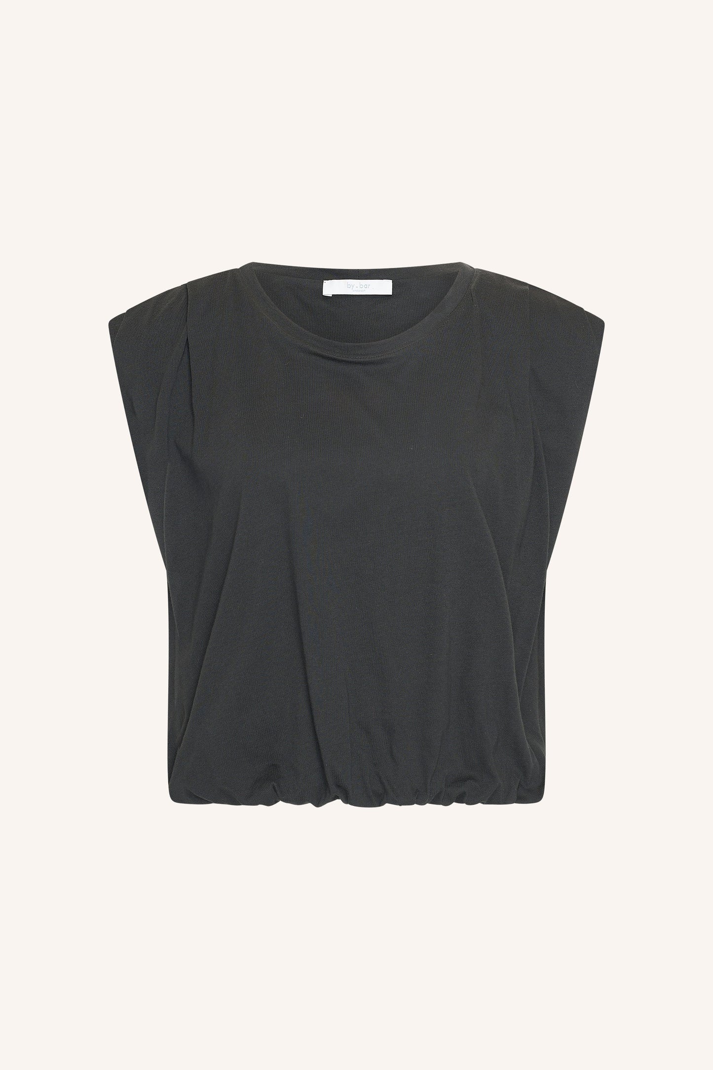 Nilou jersey top Jet black
