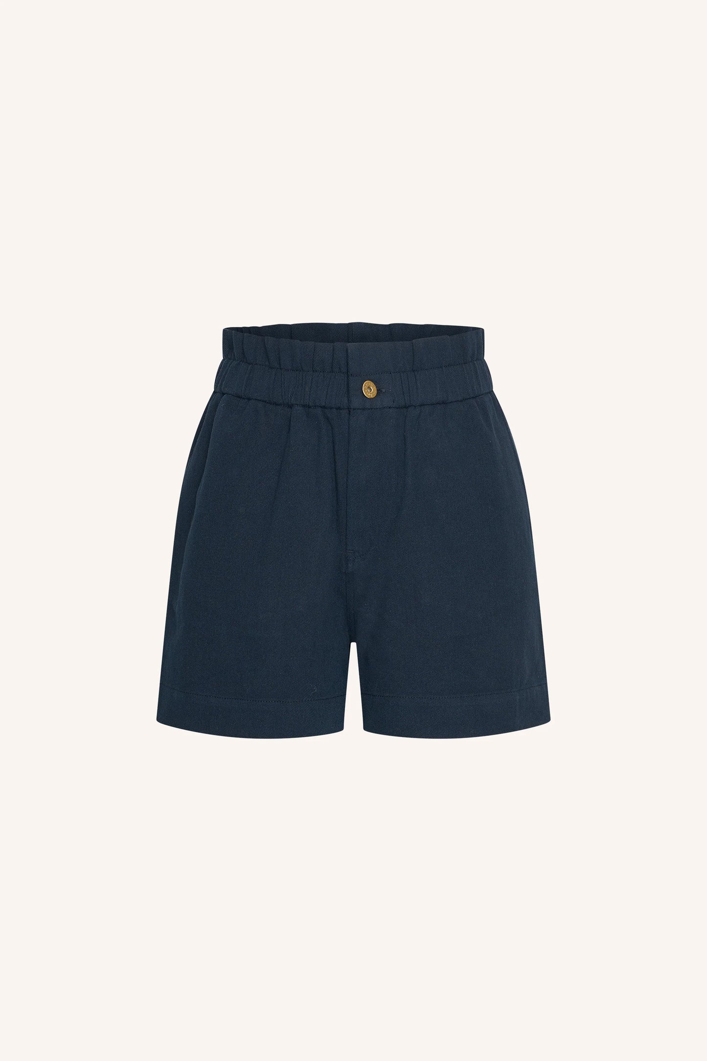 Leon twill short Captain blue