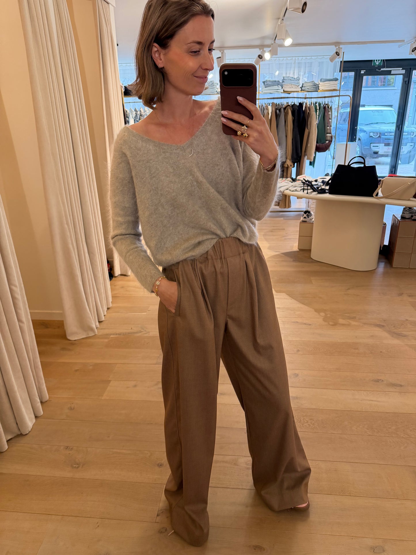 Soeli pull Chestnut