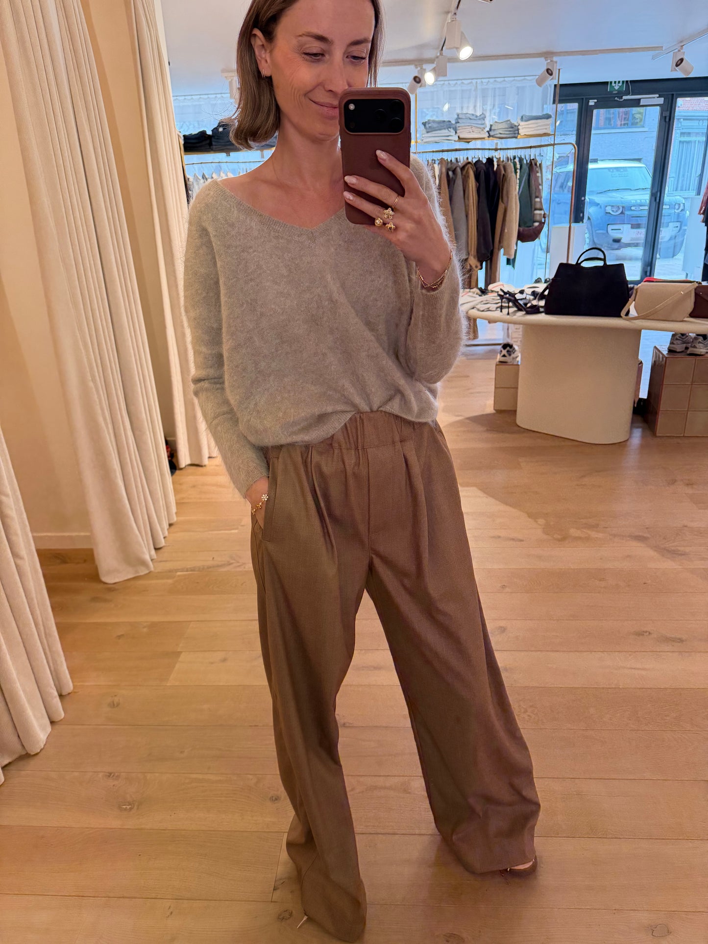 Soeli pull Chestnut