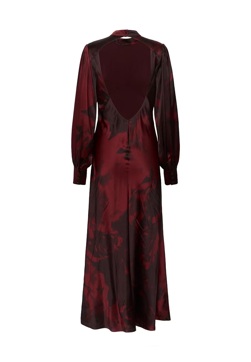 Selina maxi dress Burgundy