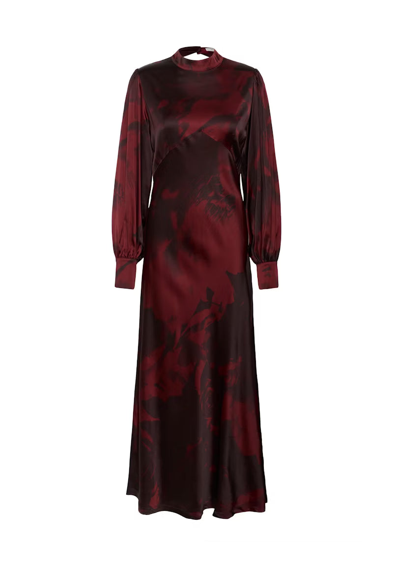 Selina maxi dress Burgundy