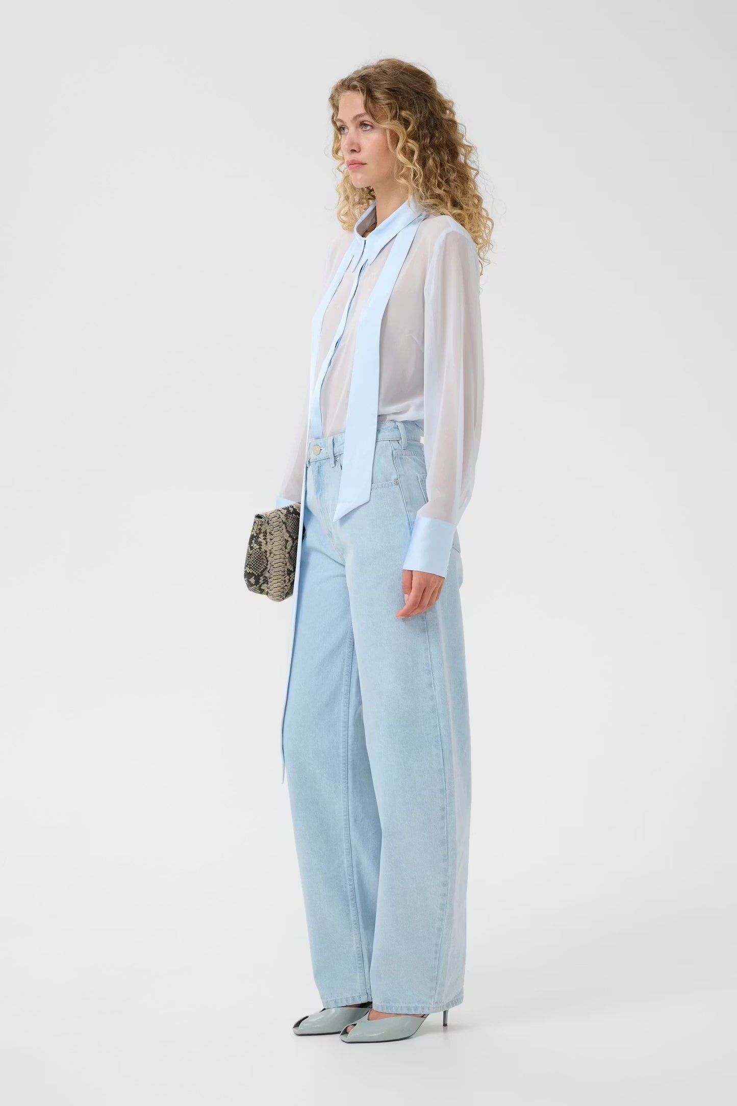 GZchif shirt licht blauw
