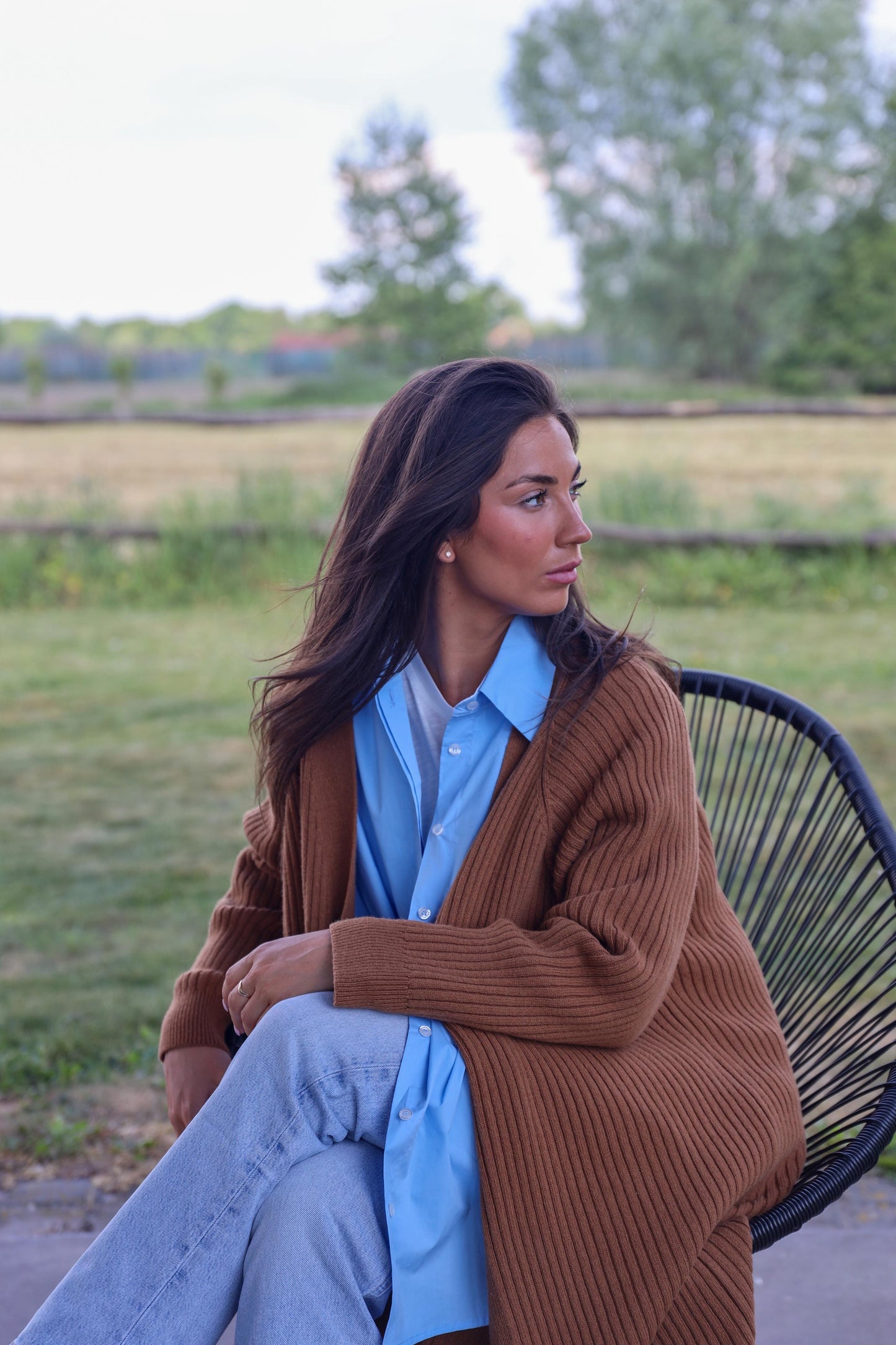 Lauren gilet Camel