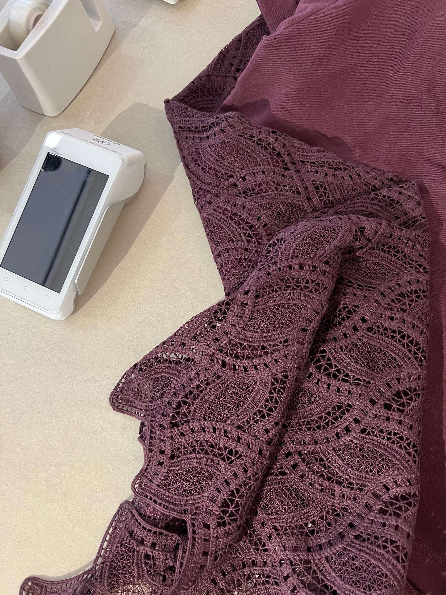 Ciana Skirt Burgundy