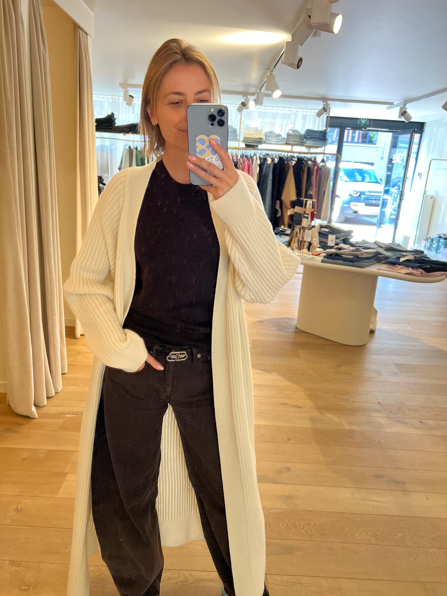 Lauren gilet Ecru