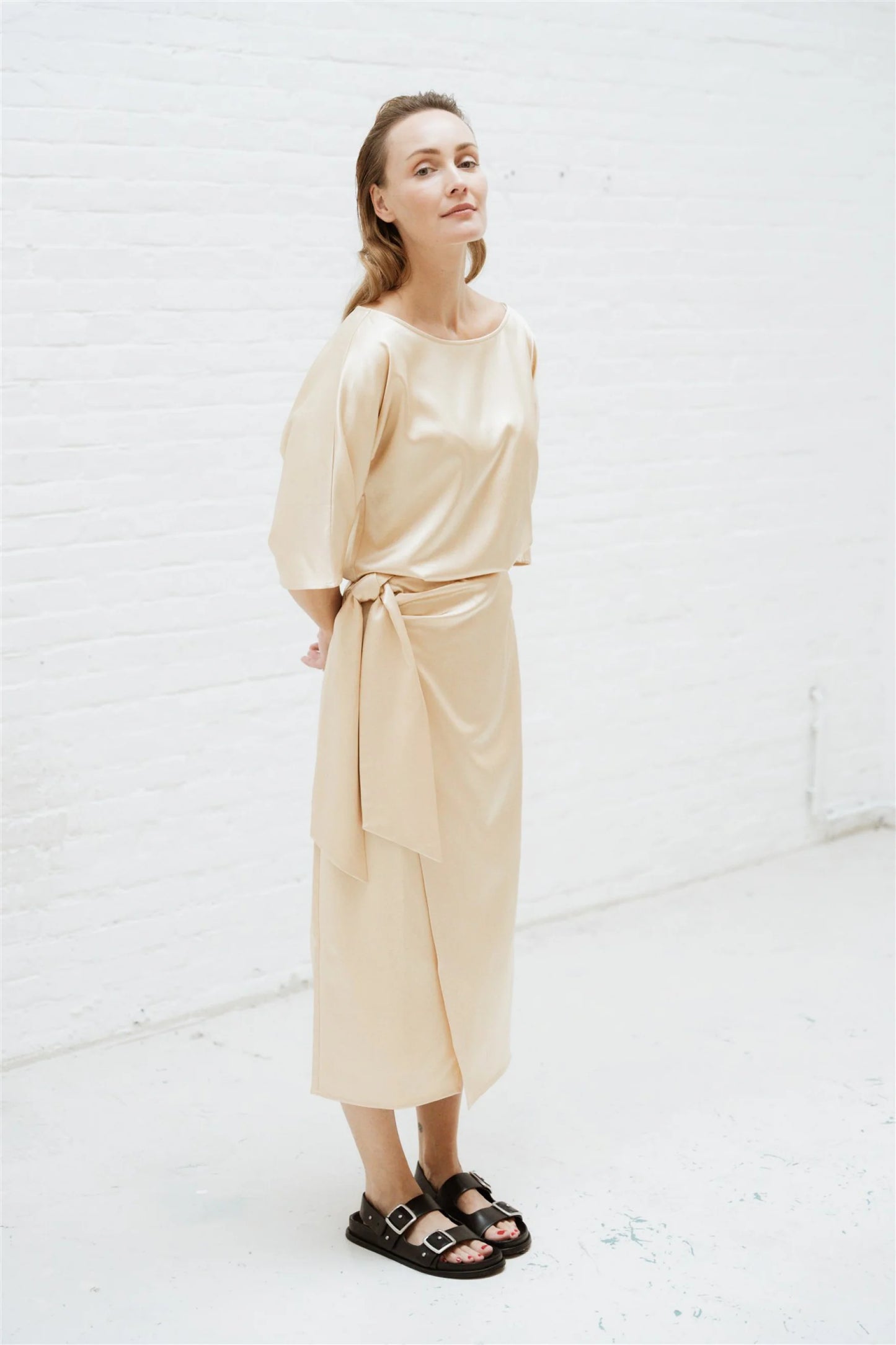 Imre3 skirt Sand