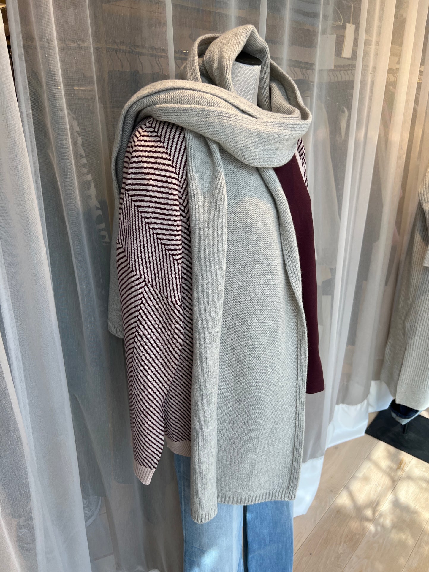 Olivia scarf Light grey