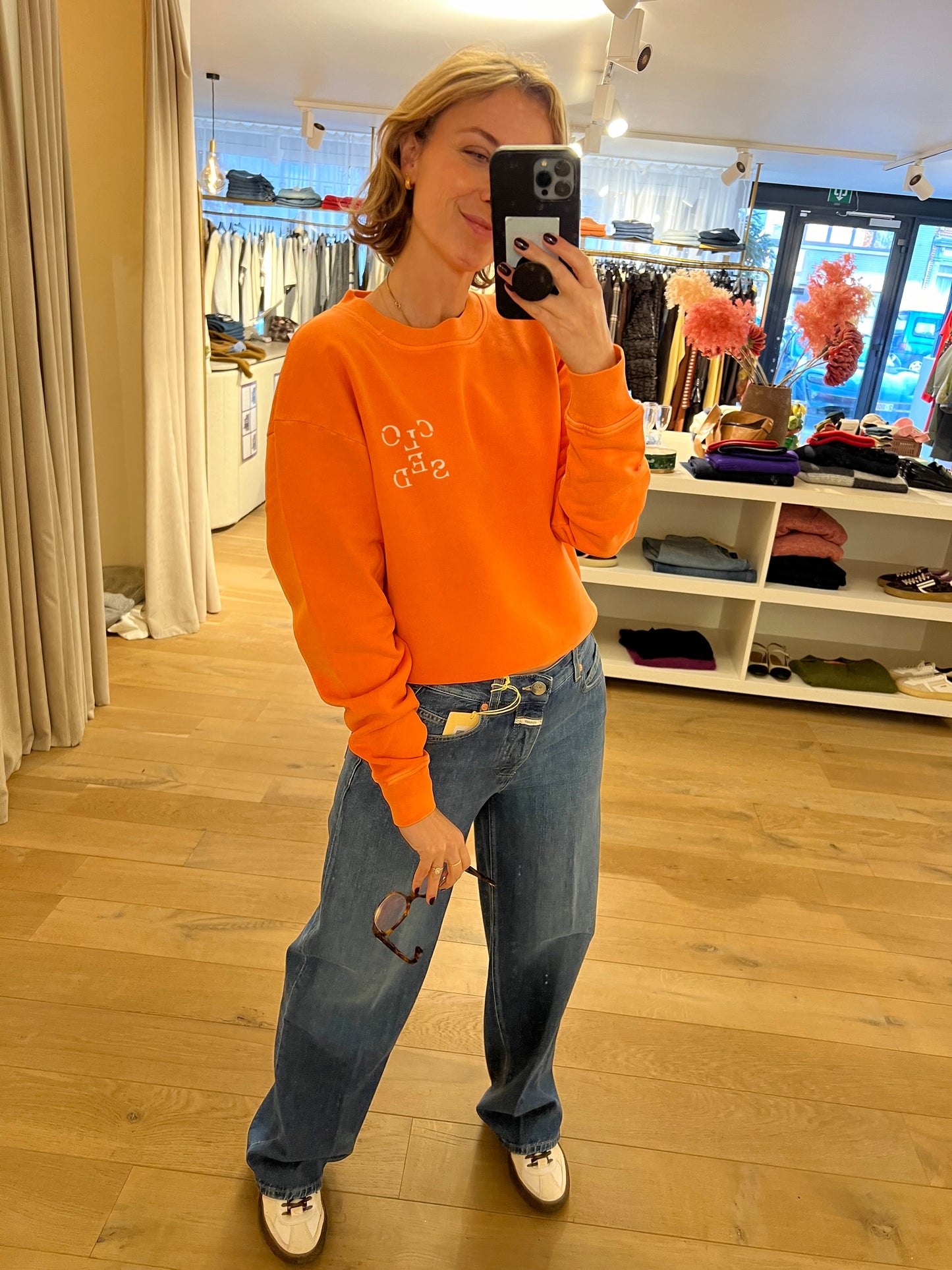 C95226 Sweatshirt Orange