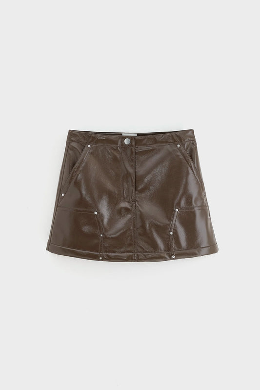 Jeezy Skirt Brown