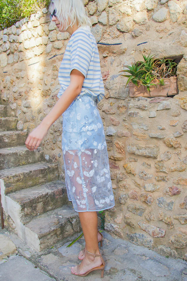 Brooklyncras skirt 7018 Blue
