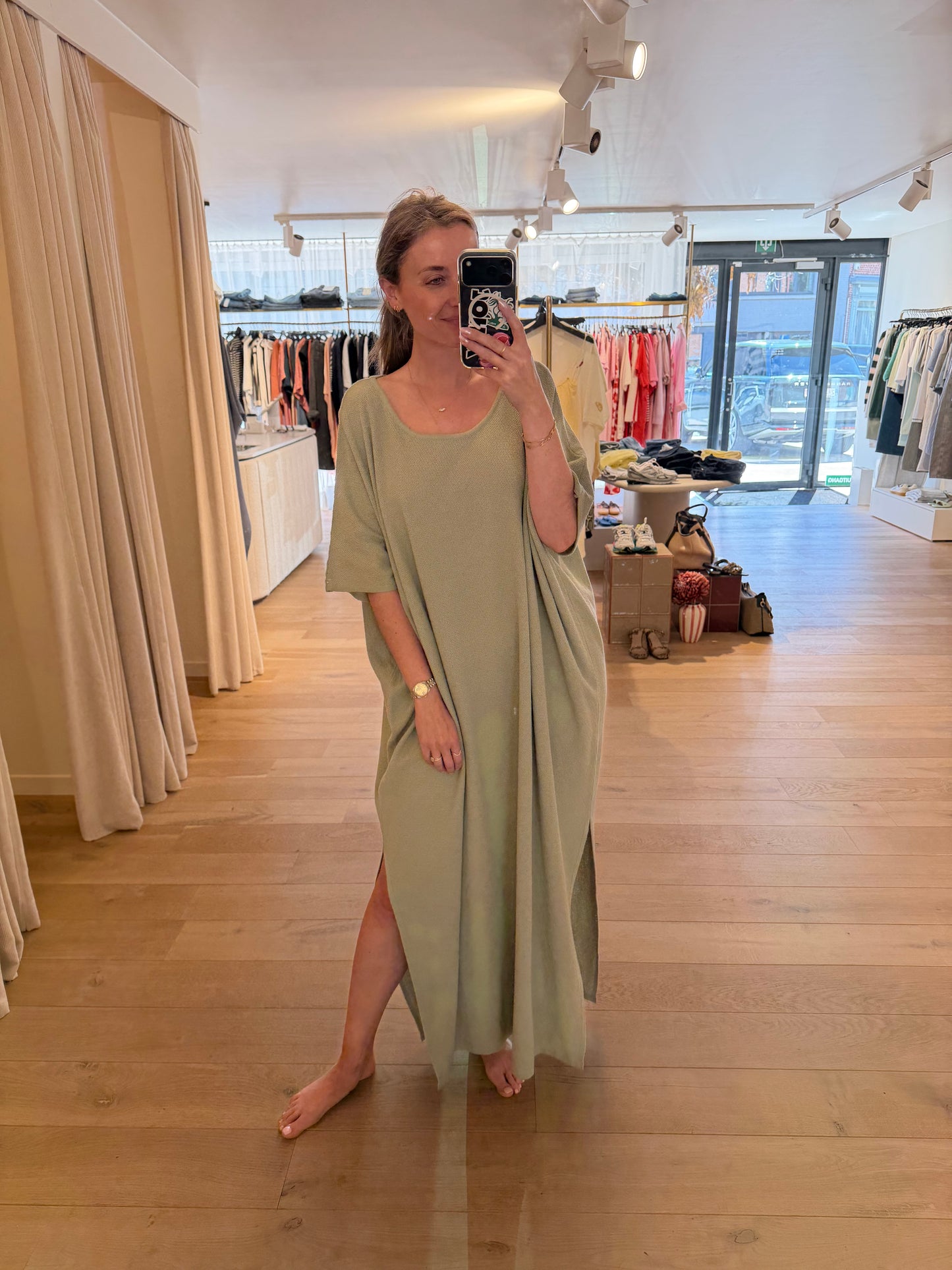 Maxi dress Kaki