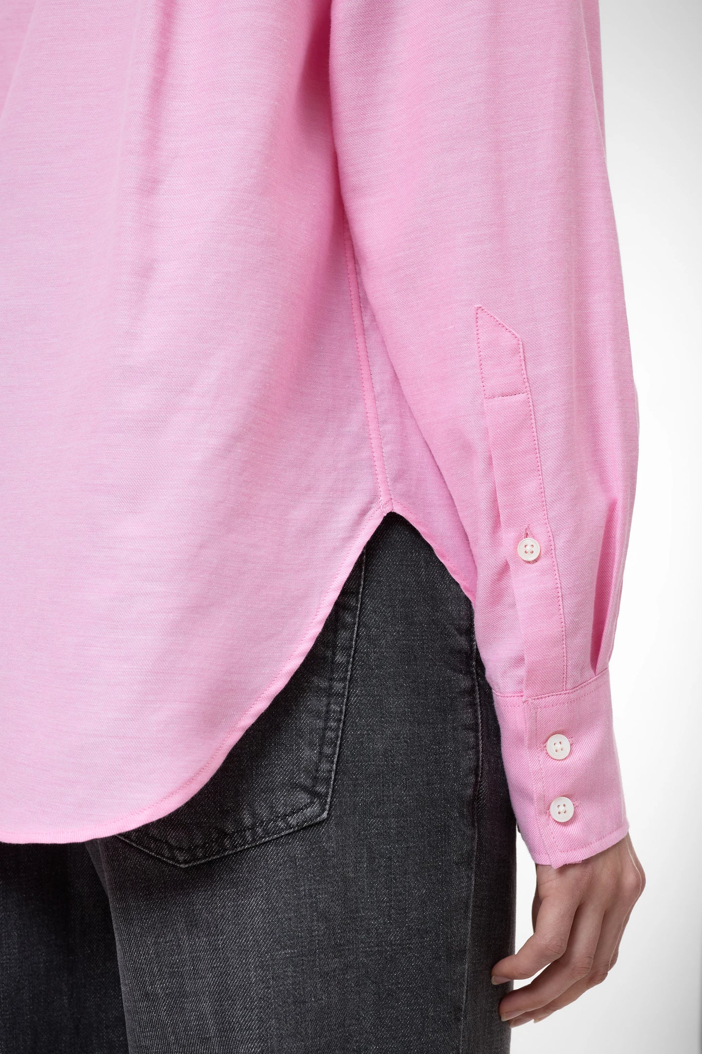 C94240 Oversized shirt Flamigo pink