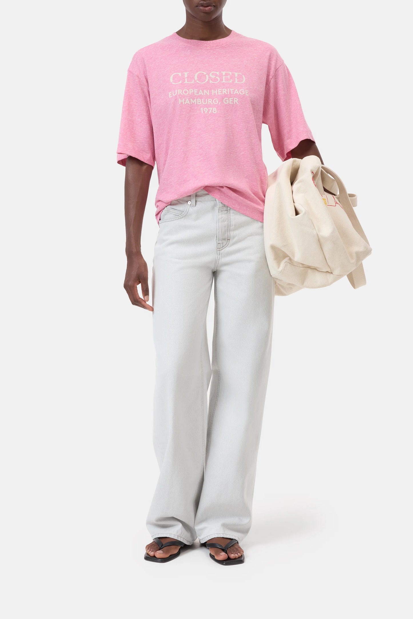Relaxed T-shirt C95203 Pink