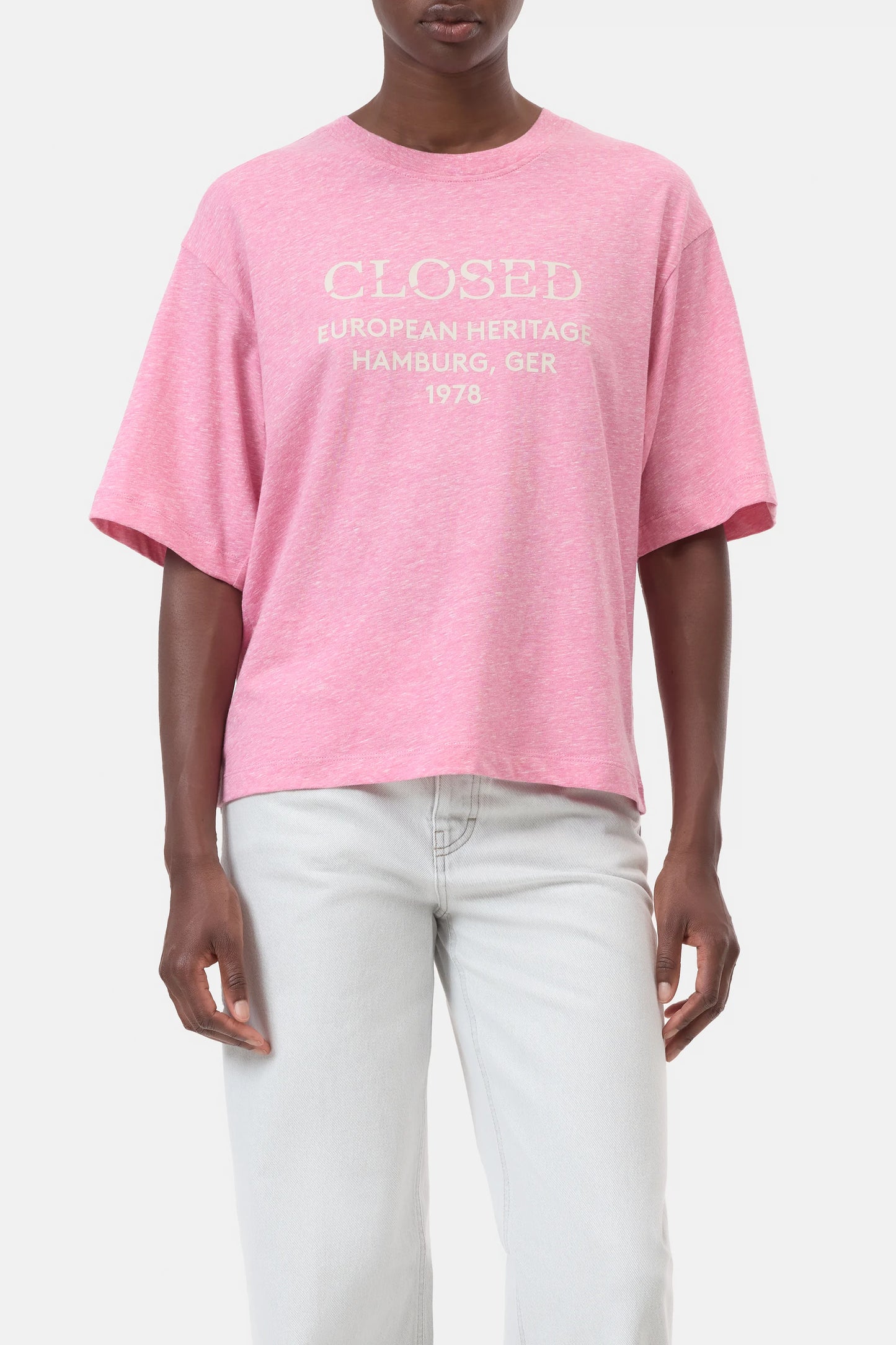 Relaxed T-shirt C95203 Pink