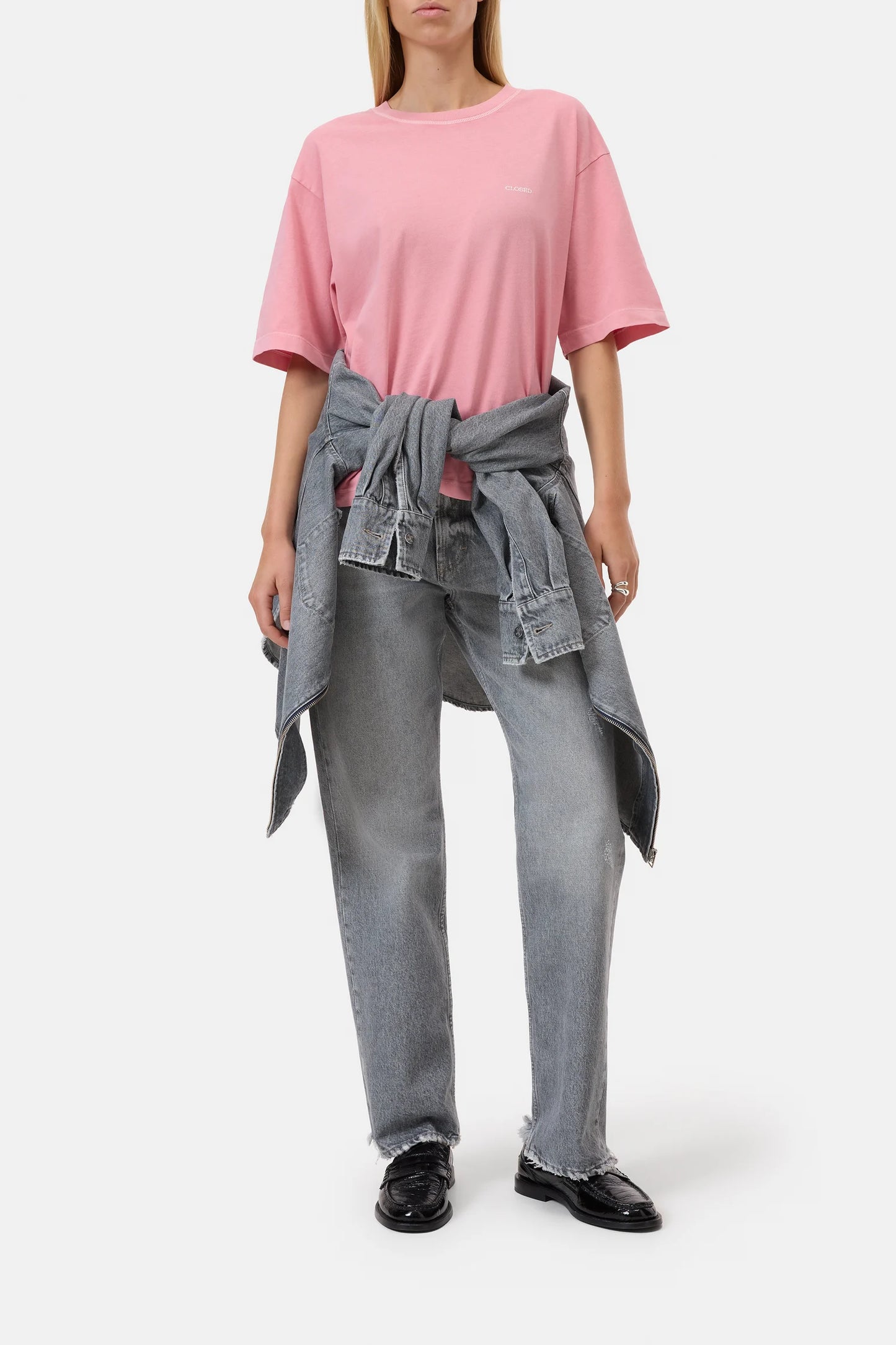 C95500 Relaxed T-shirt Peony pink