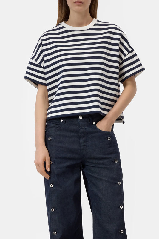 Cropped Sweatshirt Dark Night