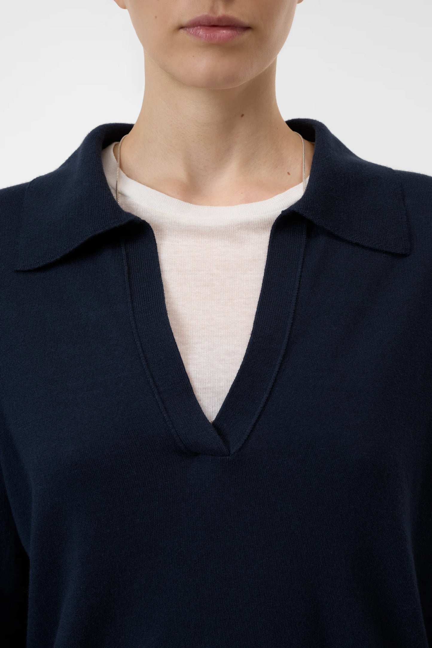 C96246 Polo longsleeve Dark night