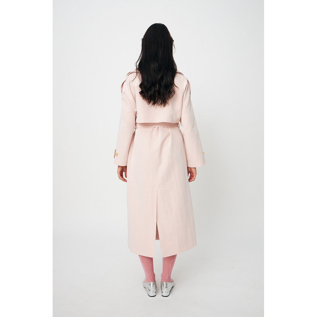 Spriicras trench coat lichtroze
