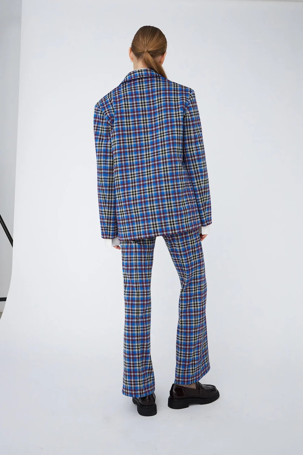 Checked blazer Checked