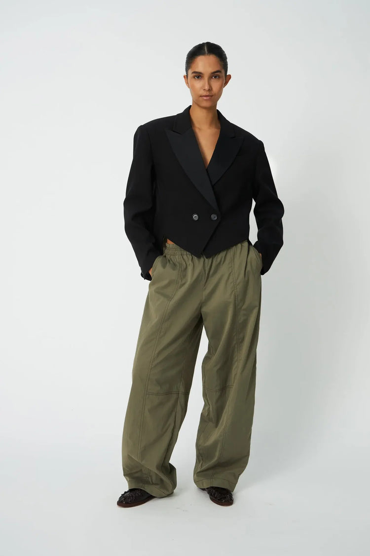 Combat Pants Low-Waist Dust Olive