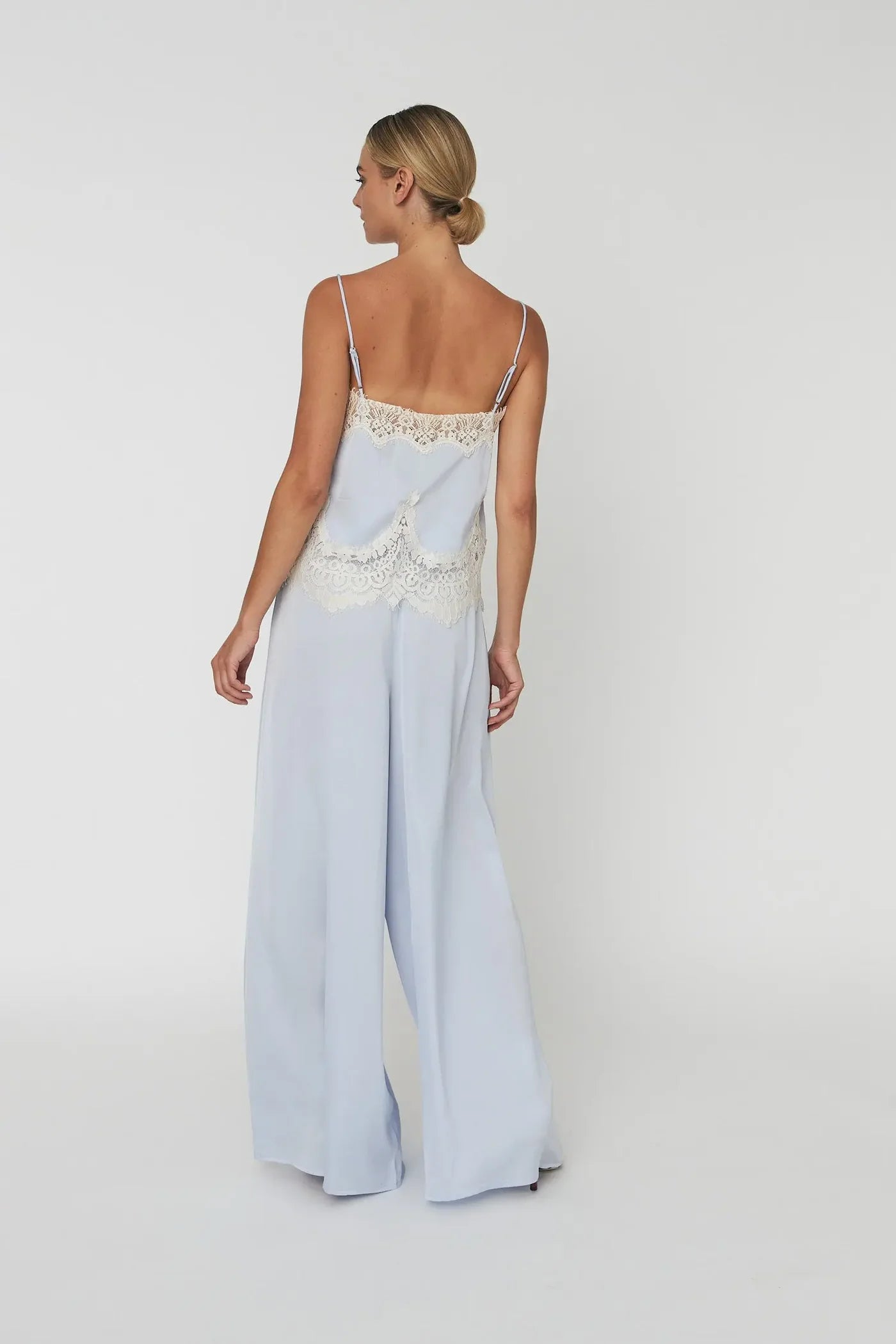 culotte Pants lichtblauw