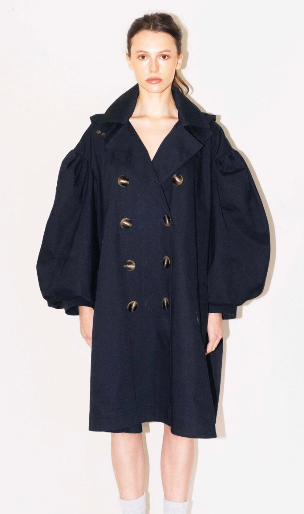 Royal raindrop trenchcoat Navy