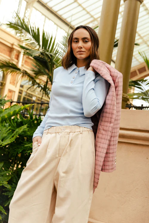 Hiddencras pants beige