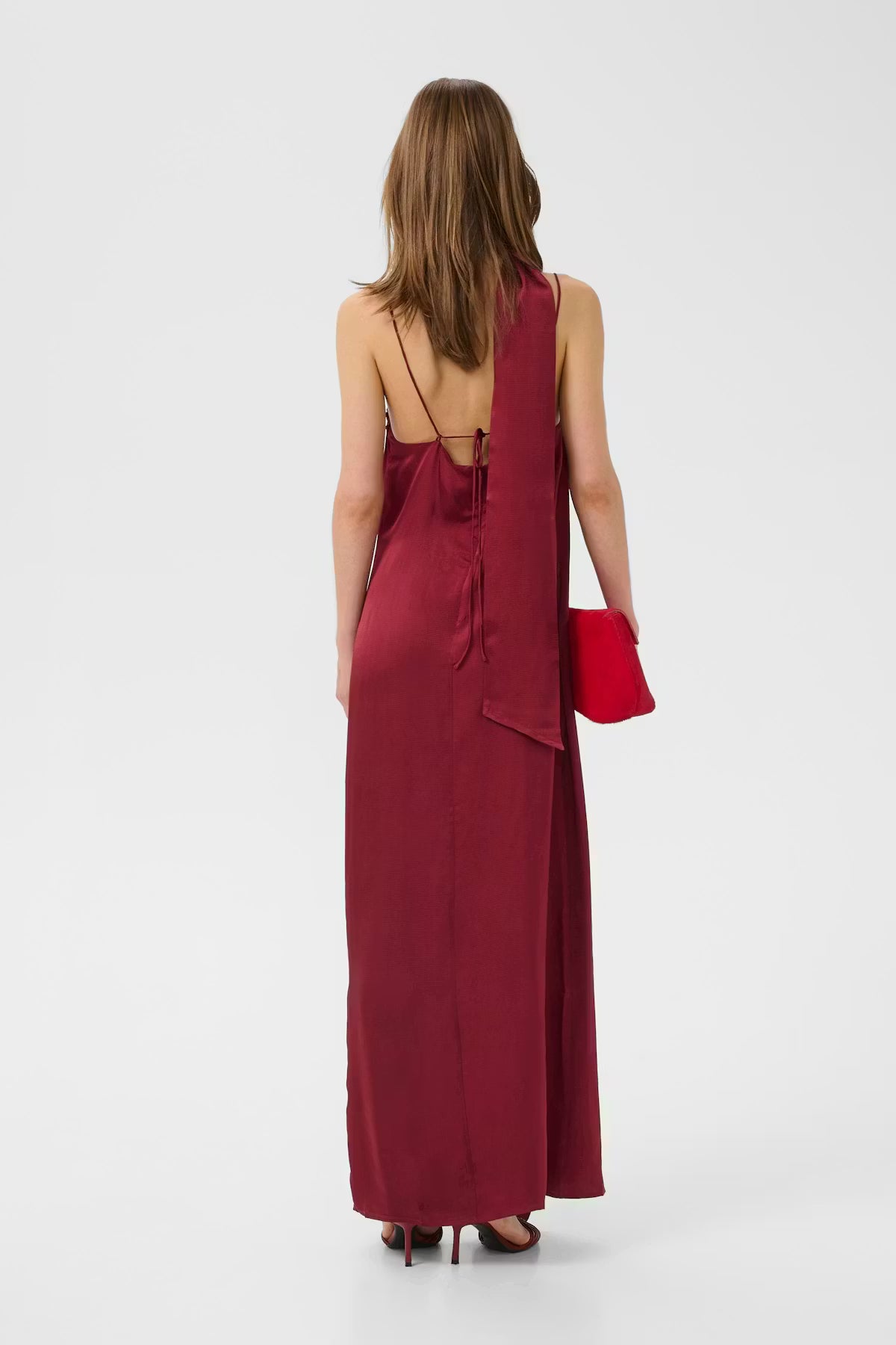 GZ Sirwa long dress bordeaux