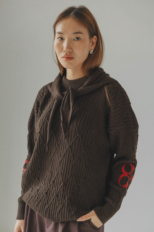 Ladybird little scarf Brown