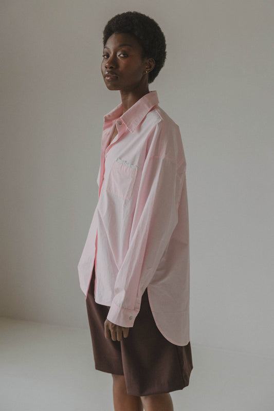 Moon blouse Baby pink