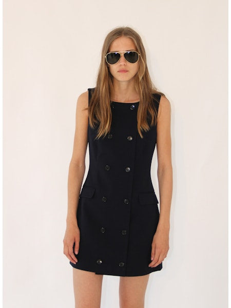 Scott Short Dress Navy