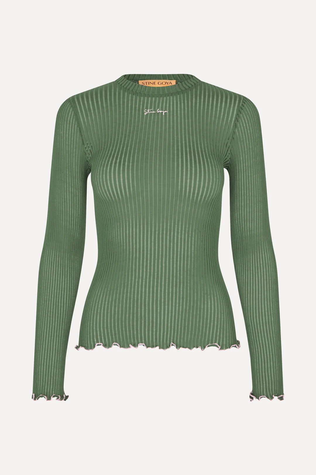 Long sleeve tee Dark green