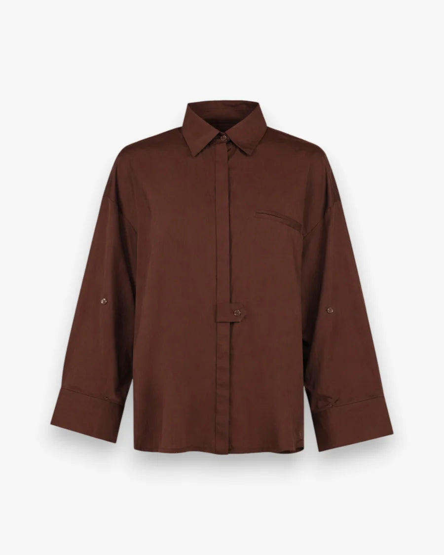 Aura blouse Bronze