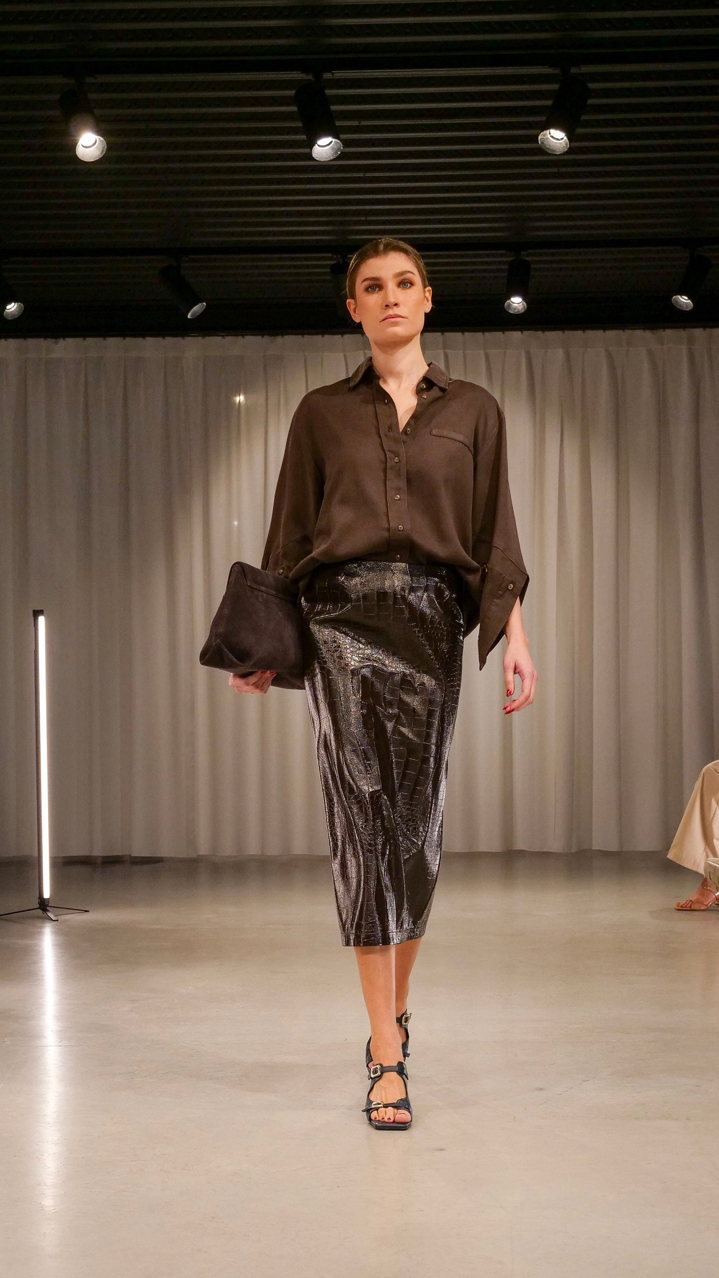 Cleo skirt Chocolat