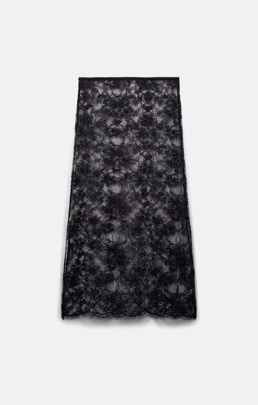 Jupe Lace navy