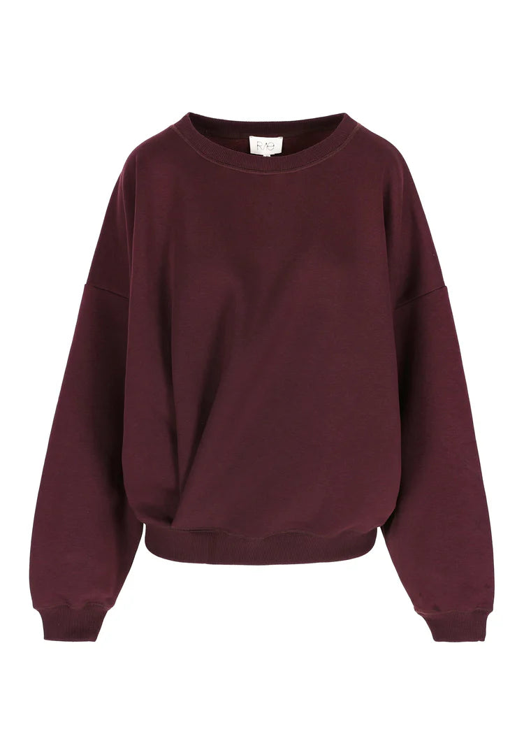 Anna sweat Burgundy