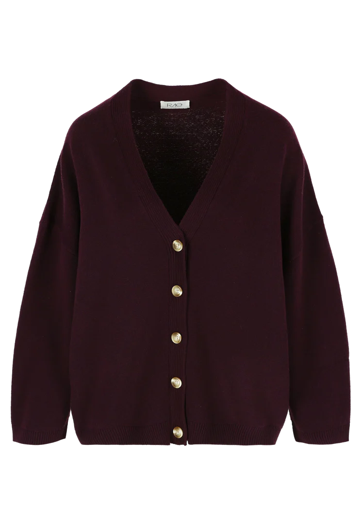 Paulien Gilet Burgundy